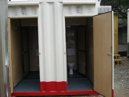 SFAB Engineers MS Mobile Toilet Cabin, Size : 8 X 4 X 8.6 Feet