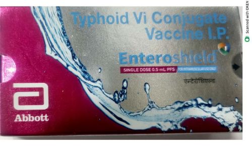 Enterosheild Vaccine, For Human Use, Packaging Size : 0.5 Ml