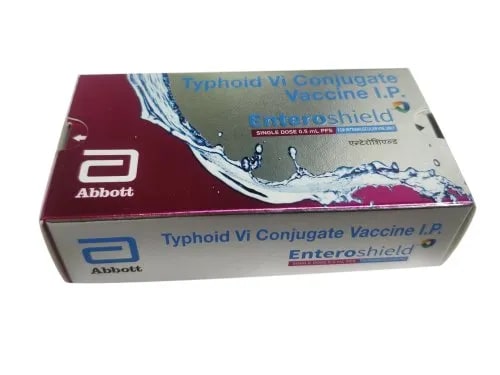 Enteroshield Vaccine, For To Help Prevent Typhoid Fever