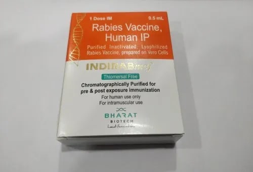 Indirab Vaccine, Shelf Life : 2 Year