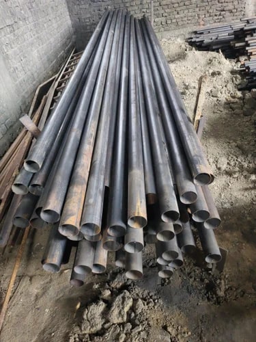 Coated PVC Round Pipe, For Construction Use, Specialities : Hard Structure