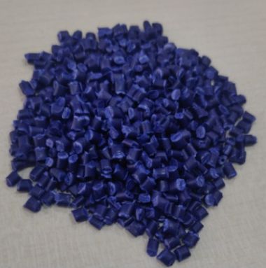 Blue PP Granules, For Industrial, Shape : Round