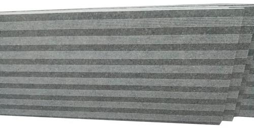 CNC Lines Pattern Granite Slabs, Color : Grey