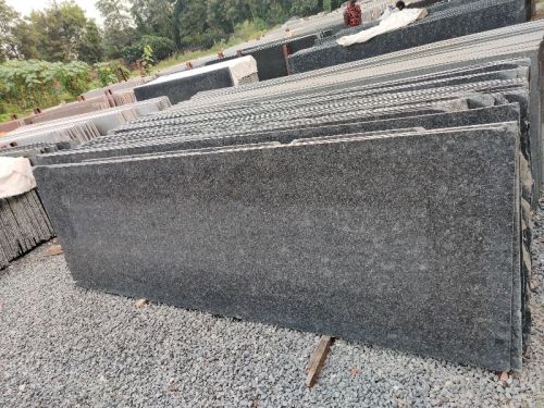 Steel Grey Granite Slab, For Flooring