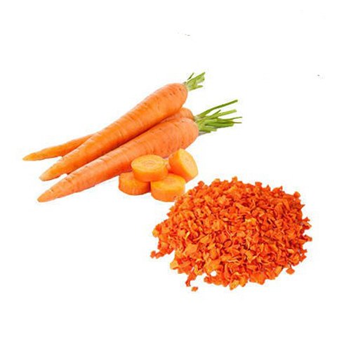 Cube Organic Dehydrated Carrot, For Pickle, Snacks, Packaging Type : PP Bags