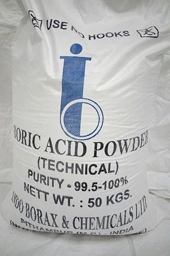 Boric Acid, For Industrial, CAS No. : 10043-35-3