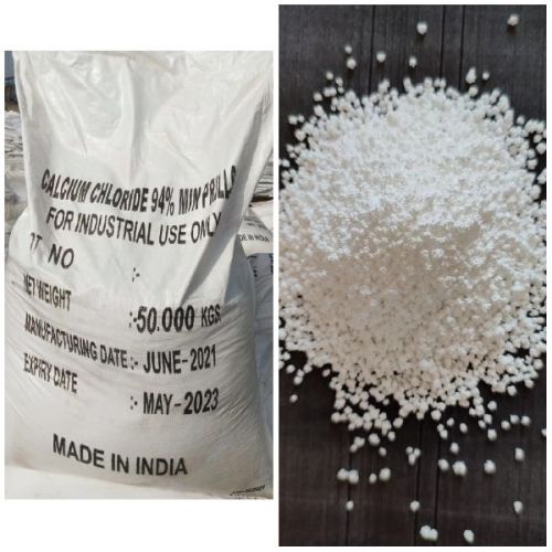 Calcium Chloride Prills, For Construction, Ice Melt, Oil Drilling, Swimming Pool, Water Treatment