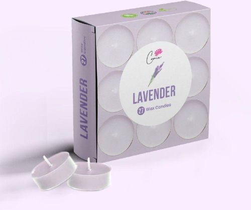 Camie Lavender Wax Candle, For Decoration