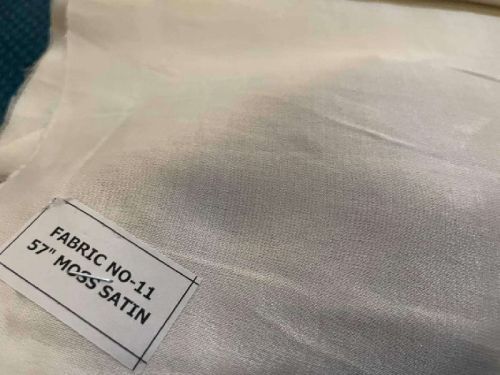 Moss Satin Fabric, For Garments, Width : 57 Inch