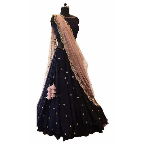 Georgette Designer Lehenga Choli, Feature : Dry Cleaning