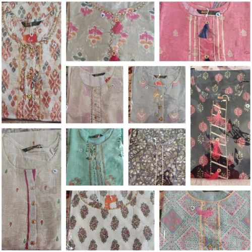Printed Cotton Kurti, Size : S, M, L, XL, XXL