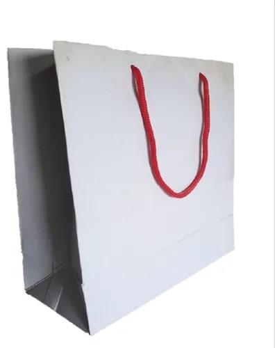 Plain White Paper Bag, Capacity : 2kg