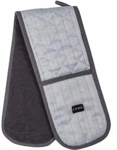 Plain Double Oven Gloves, Technics : Attractive Pattern, Machine Made