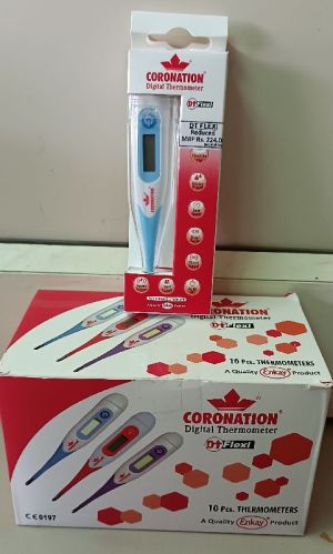 Coronation DT Flexi Digital Thermometer, For Oral Measurement, Certification : CE Certified