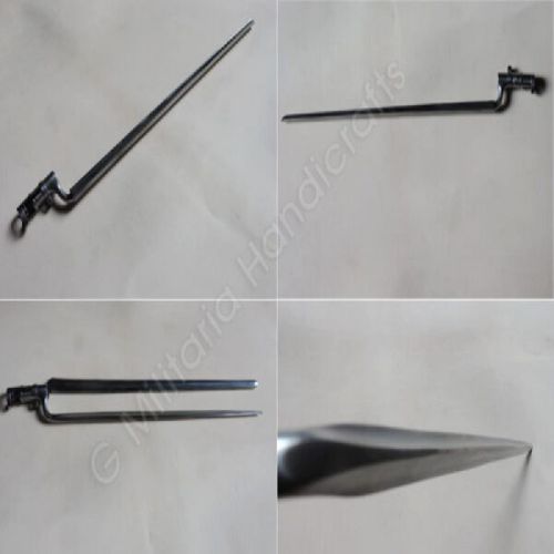 Polished Metal Socket Bayonet, Length : 15-20inch