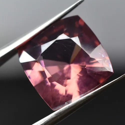 Polished Brown Square Sapphire Gemstone, For Jewellery, Size : Standard