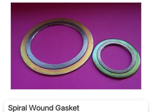 Rubber Spiral Wound Gasket, Feature : Fine Quality, High Strength