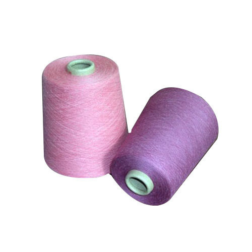 Spun Polyester Plain Viscose Dyed Yarn, Feature : Low Shrinkage