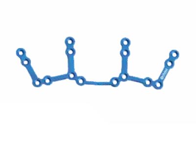 Titanium Grade II Mini Maxilla Plate