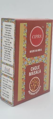 Blended Common Chole Masala, For Cooking, Packaging Type : Paper Box