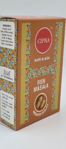 CIPRA Blended Common Fish Curry Masala Powder, For Cooking, Certification : FSSAI Certified