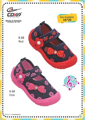 CDI Leather S-10 Girls Shoes, Size : 16*20