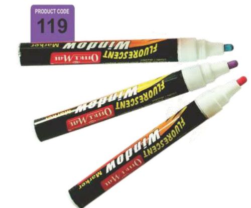 Permanent Fluorescent Window Markers, For Home, Office