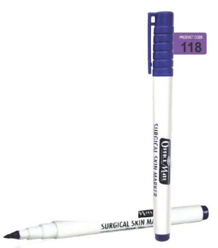 Office Mate Metal Surgical Skin Marker, Size : Standard