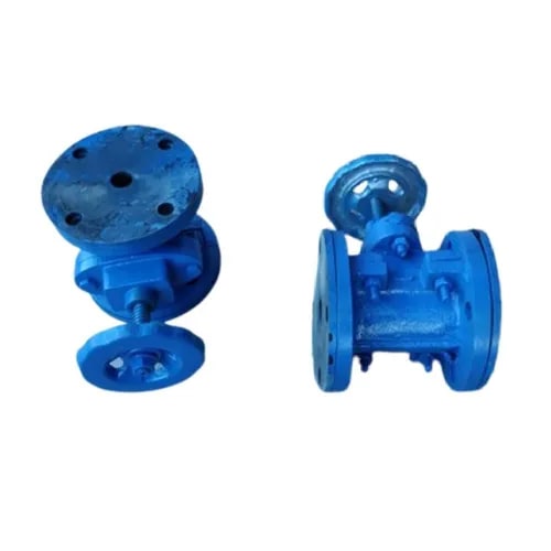 Cast Iron Pinch Valve, Color : Blue