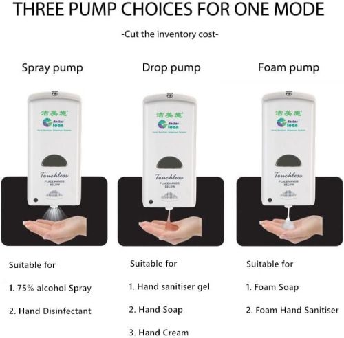 Virgin high end ABS Automatic Hand Sanitizer Dispenser