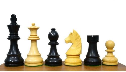 Non Polished Wooden Tournament Chess Set, Packaging Type : Box