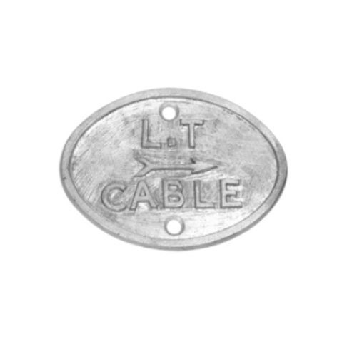 Cast Iron Cable Marker