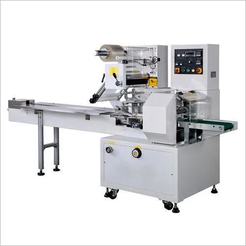 Target Semi Automatic 220V Electric 100-1000kg Horizontal Flow Wrap Machine, Certificate : CE Certified