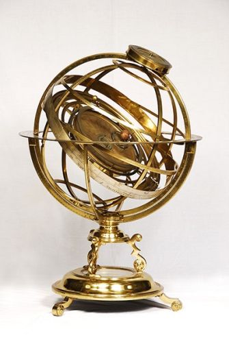 Polished Astronomy Armillary Sphere, For Home Decor, Office Decor, Feature : Fine Finishing, Good Quality