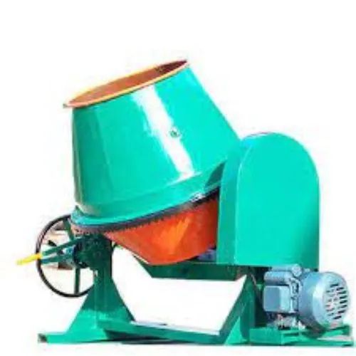 350 Kg Electric Manual Concrete Mixer Machine, Phase : Single