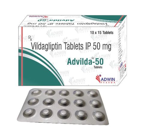 Advilda 50mg Tablets, Type Of Medicines : Allopathic