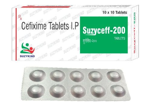 Suzyceff 200mg Tablets, Type Of Medicines : Allopathic