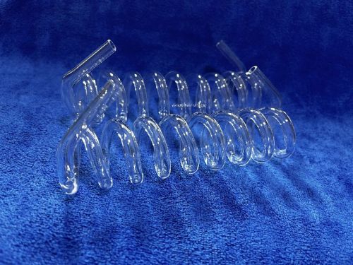 Polished Quartz Glass Spiral, For High Temperature Resistant, Size : 10inch, 12inch, 4inch, 6inch