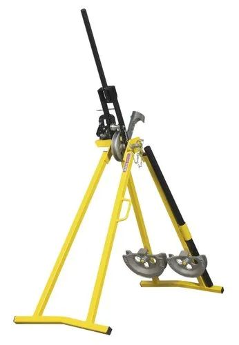Manual Conduit Pipe Bending Machine, Color : Yellow