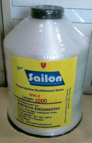 Plain Nylon Bag Closing Threads, For Rice Mill, Sugar Factory