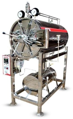 High Pressure Horizontal Cylindrical Steam Sterilizer