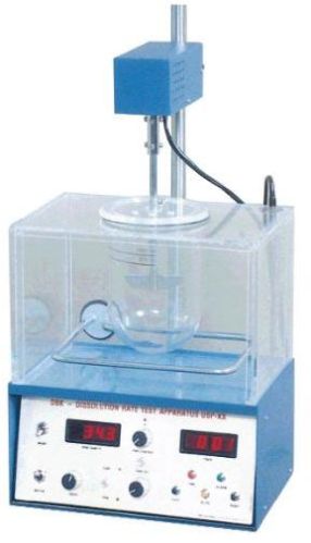 Single Test Dissolution Rate Test Apparatus, For Laboratory, Dimension : 300Wx 220 Dx 780mm H
