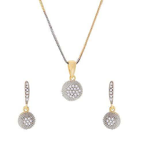 Polished Metal Fashion Pendant Set, Occasion : Party Wear