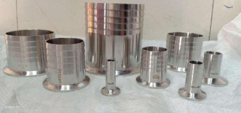 Polished SS TC Hose Nipple, For Automotive Industry, Fittings