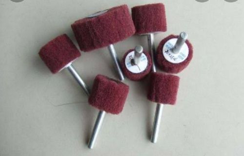 Non Woven Polishing Wheel, Color : Brown