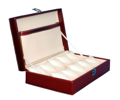 10WC3 Watch Box Organizer For 10 Watch Slots