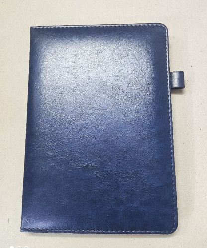 Hard Craft LDRY01PLBLU Leather Diary, Size : A5