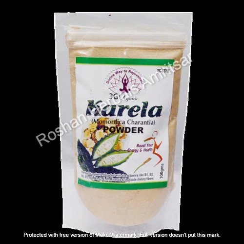 3G Organic Karela Powder, Certification : FSSAI Certified