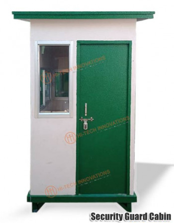 Rectangular Polished FRP Security Guard Cabin, Feature : Easily Assembled