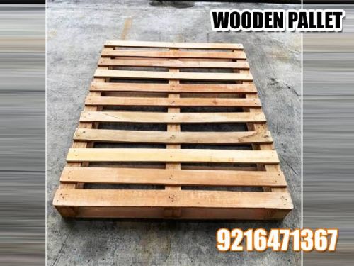 Polished Heat Treated Wooden Pallet, For Industrial Use